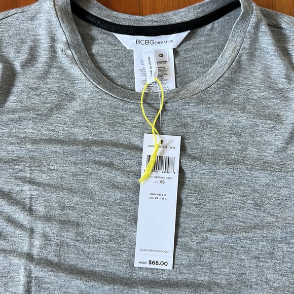 BCBGeneration Tunic Baseball Top - Picture 3 of 8